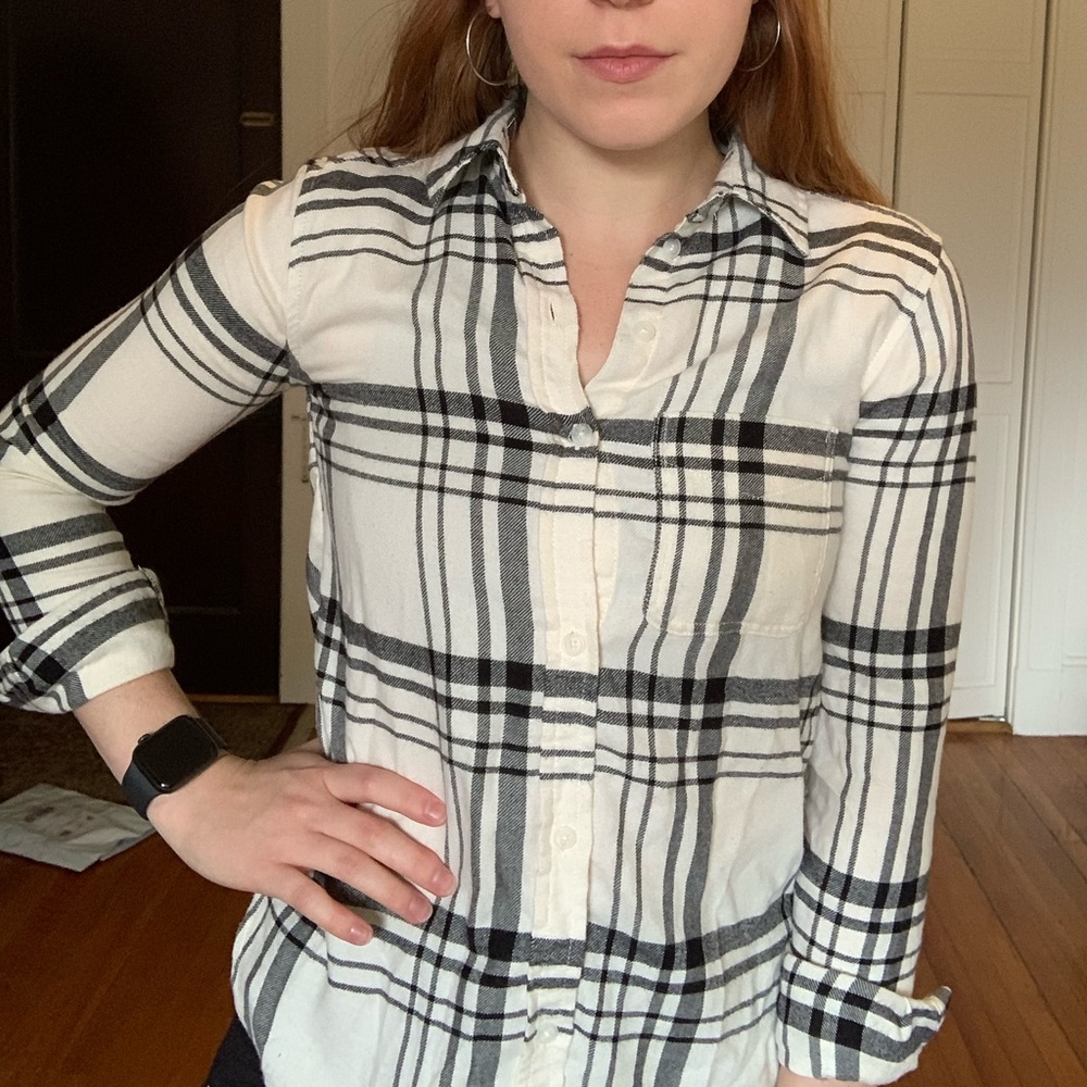American Eagle Boyfriend Fit Flannel